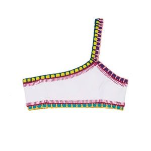 Worn Once - Kiini One Shoulder and Boyshort Bottom Bikini Set